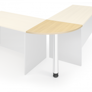 Брифинг угловой на ноге-опоре