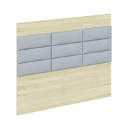 Изголовье двуспальной кровати