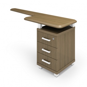 Тумба приставная с топом