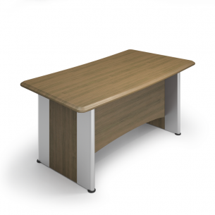 Стол руководителя на металлических опорах