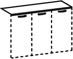 Верхняя накладная панель