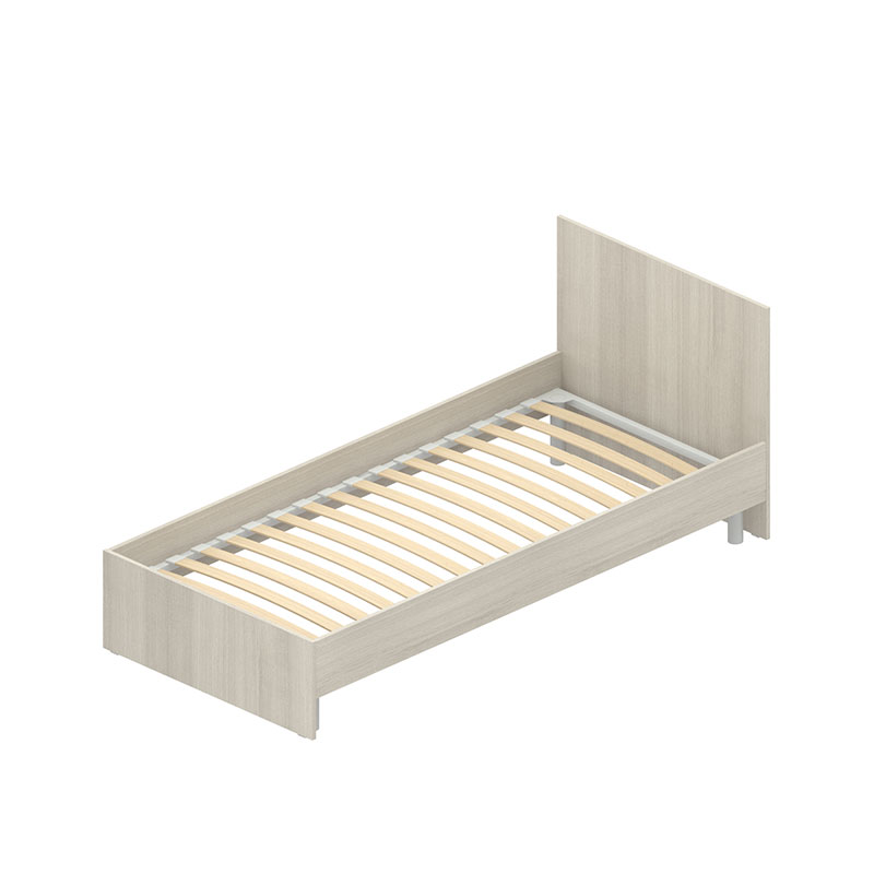 Кровать односпальная с металлокаркасом