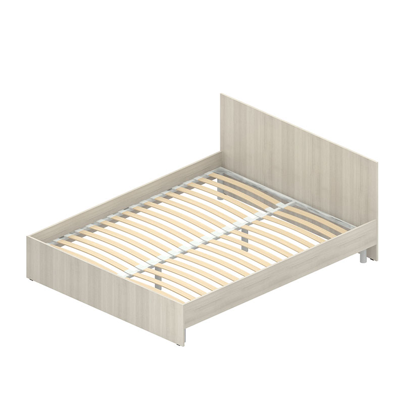 Кровать двуспальная с металлокаркасом