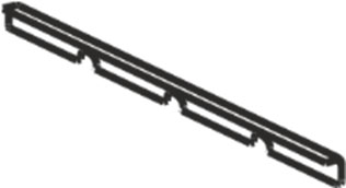 Планка угловая Н28 (с саморезами)