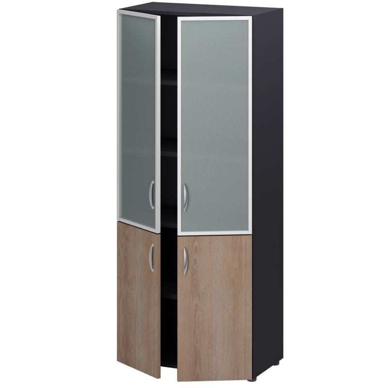 Шкаф для книг (со стеклом)