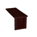 Брифинг приставка к столу руководителя Lux